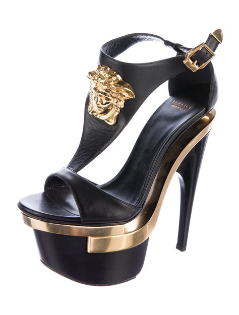 versace womens summer shoes heels|versace women's medusa shoes.